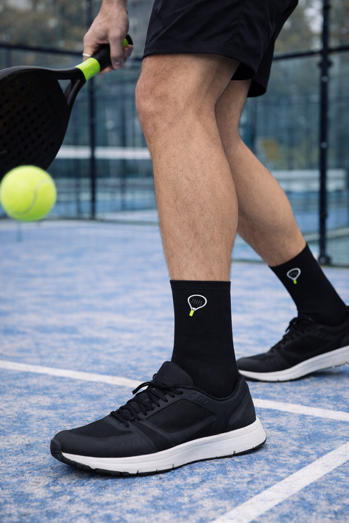 Black Athletic Socks