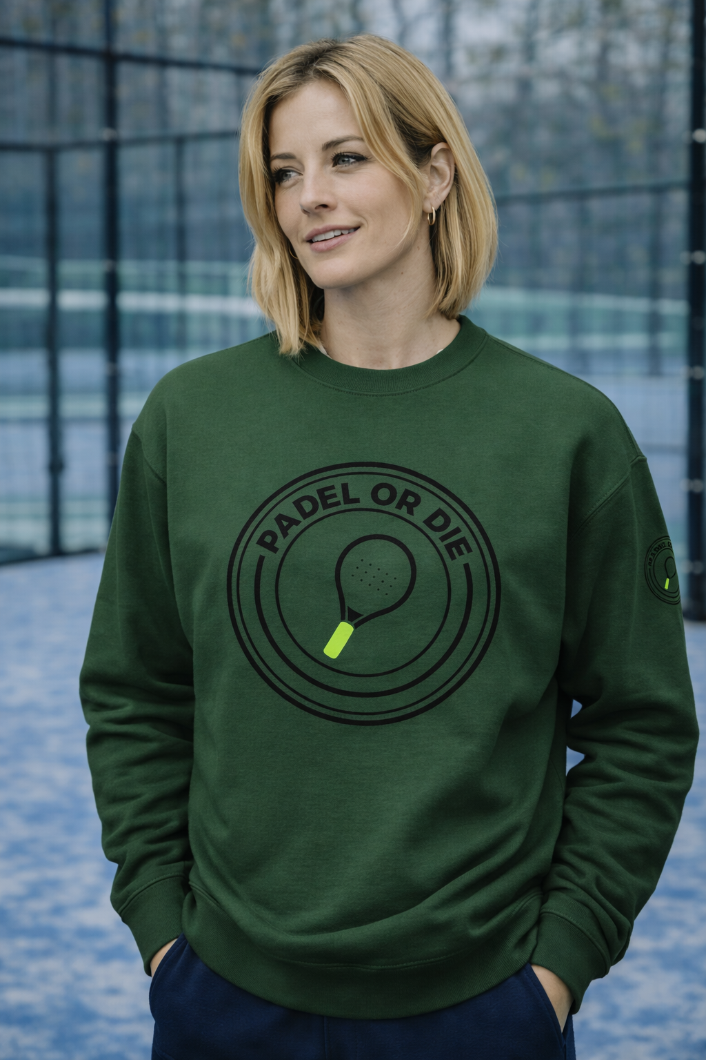 Unisex Premium Sweatshirt Forest Green